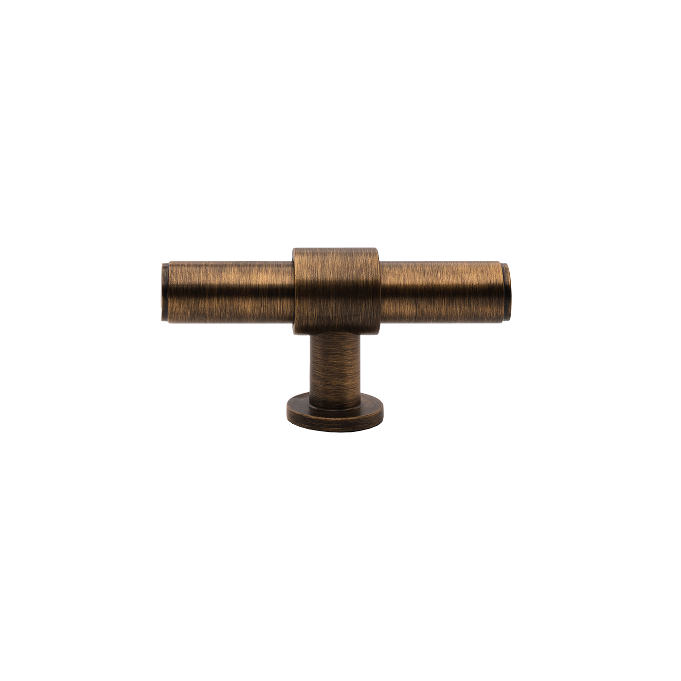 Momo Belgravia Plain T Knob  Solid Brass 82mm in Bronze (1)