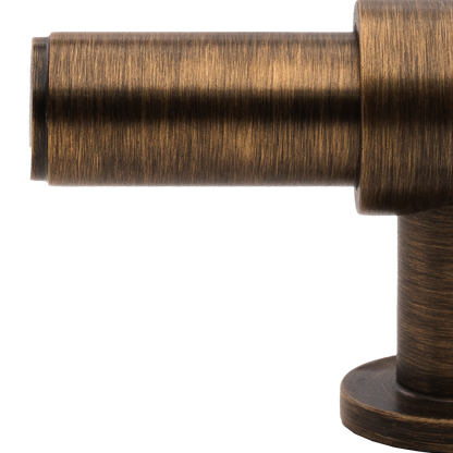 Momo Belgravia Plain T Knob  Solid Brass 82mm in Bronze (2)