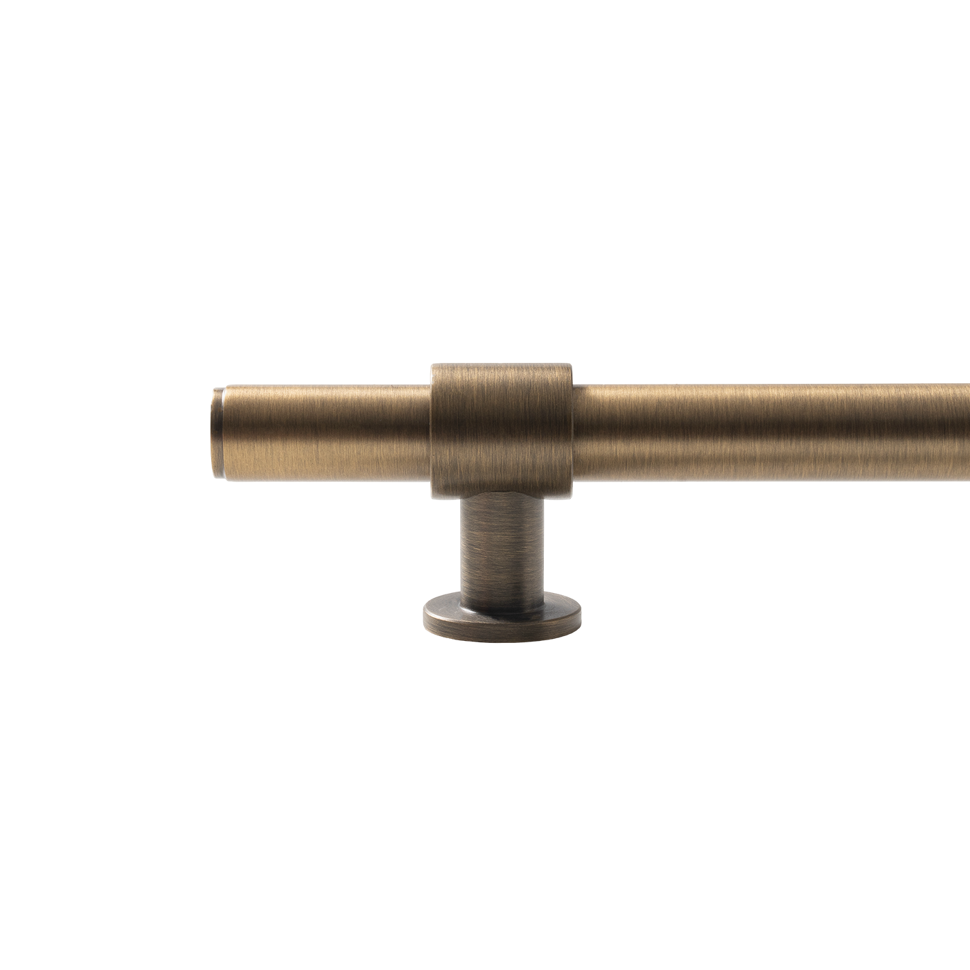 Momo Belgravia Plain Bar Pull Solid Brass 160mm in Dark Brushed Brass (1)