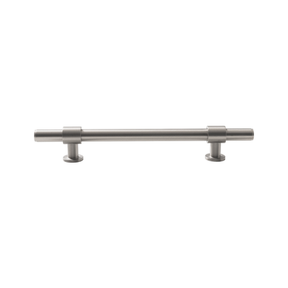 Momo Belgravia Plain Bar Pull Solid Brass 160mm in Dull Brushed Nickel (2)