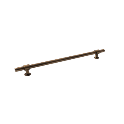 Momo Belgravia Plain Bar Pull Solid Brass 320mm in Bronze