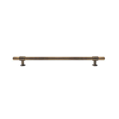 Momo Belgravia Plain Solid Brass Entrance Pull Handle In Dark Brushed Brass (1)