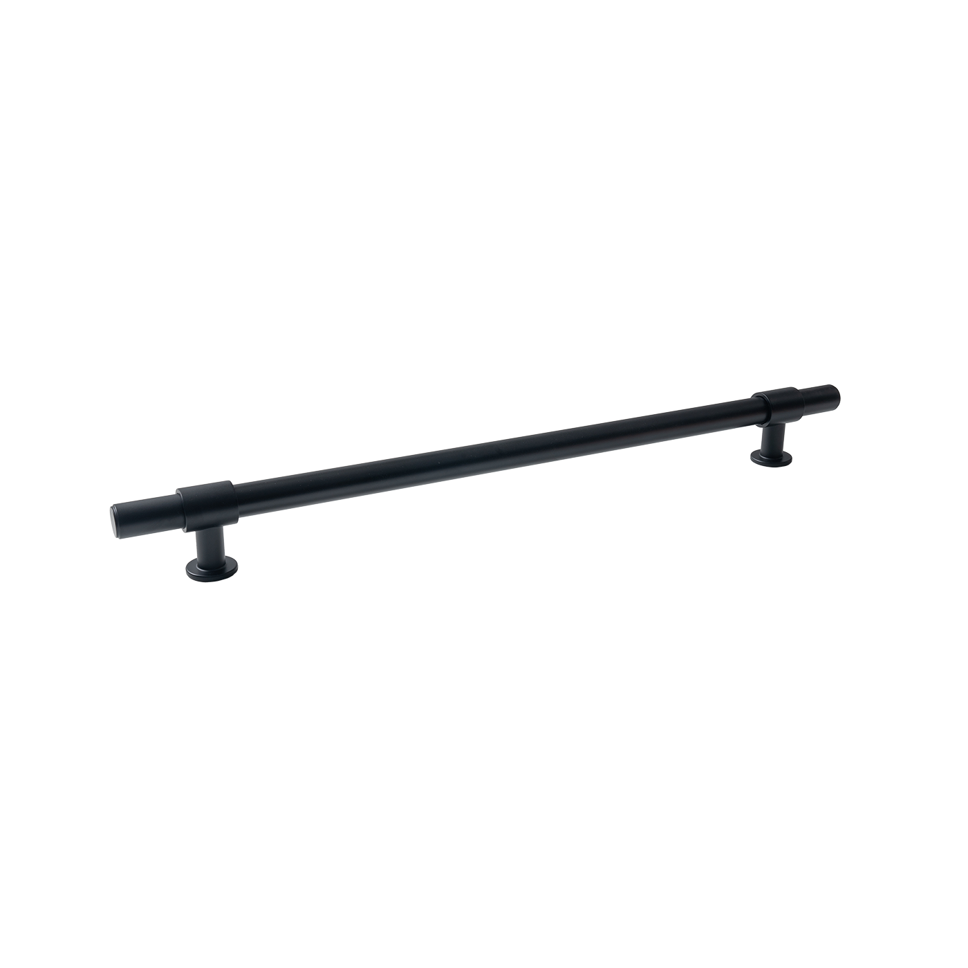 Momo Belgravia Plain Appliance Pull Solid Brass 416mm in Matt Black (2)