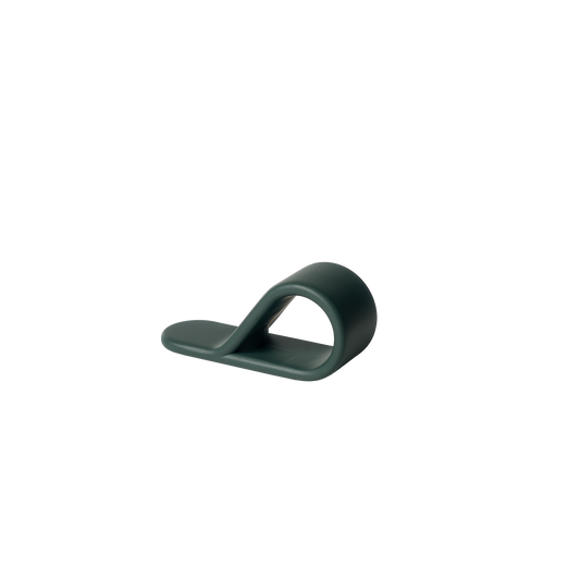 Momo Belt Loop Knob 63mm in Forest Green