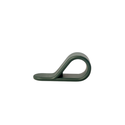Momo Belt Loop Knob 63mm in Forest Green (1)
