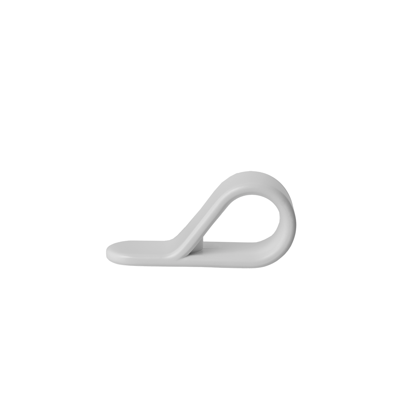 Momo Belt Loop Knob 63mm In Matt White (1)