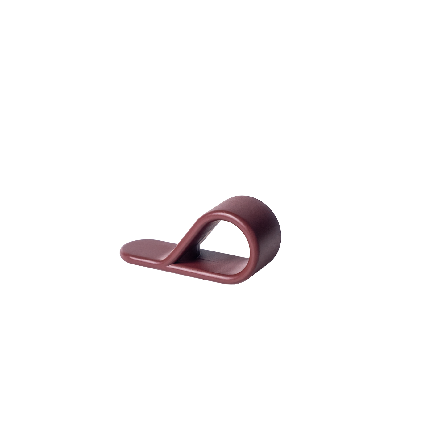 Momo Belt Loop Knob 63mm In Volcano Red