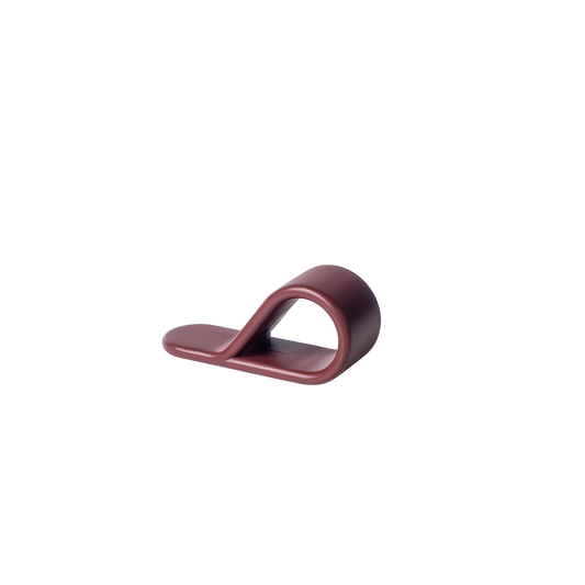Momo Belt Loop Knob 63mm In Volcano Red