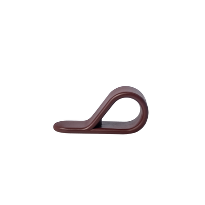 Momo Belt Loop Knob 63mm In Volcano Red (1)