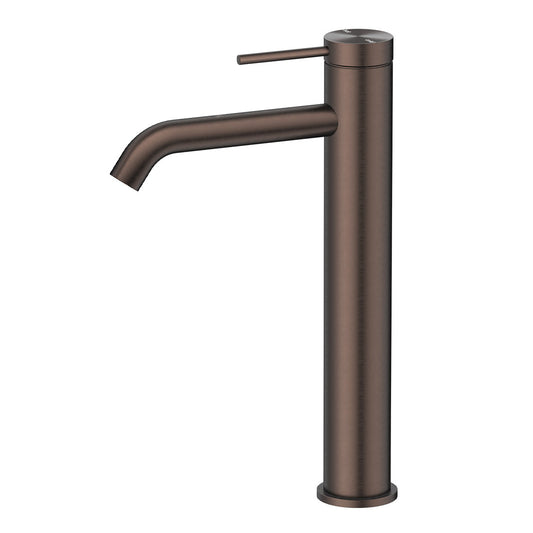 Bella Vista Mica Tall Basin Mixer, Dusk Bronze