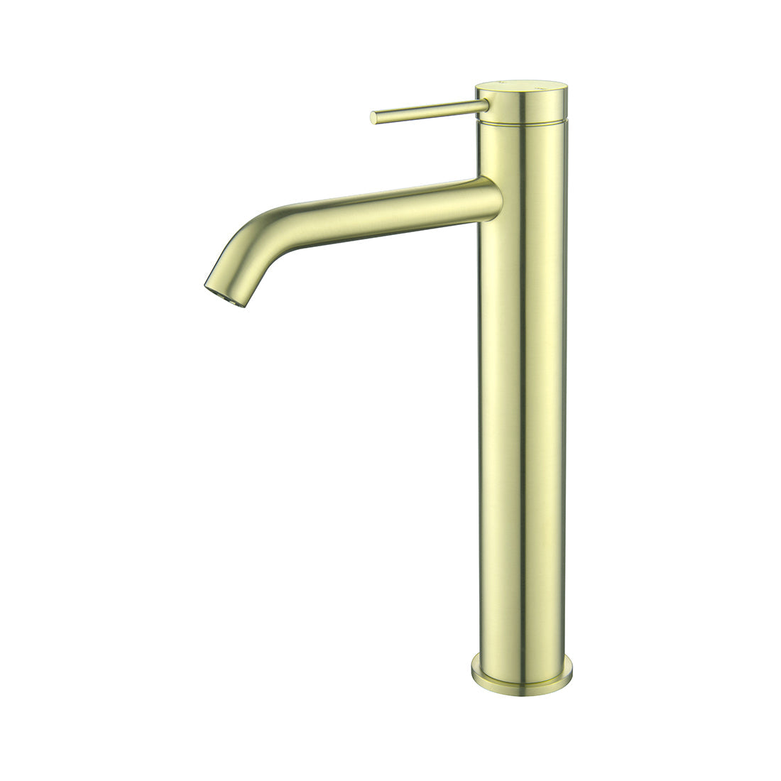 Bella Vista Mica Tall Basin Mixer (Curved Spout) French Gold