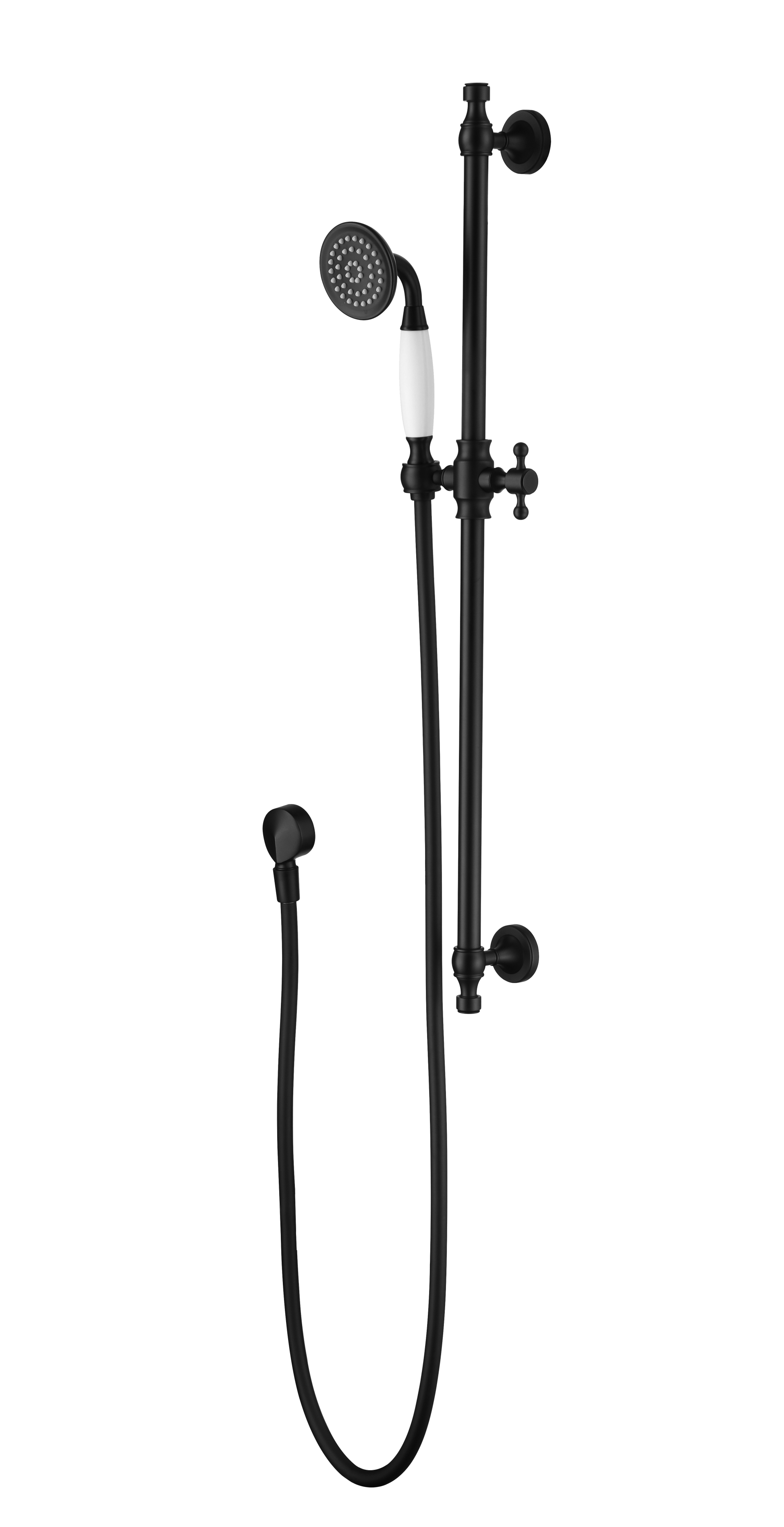 Bordeaux Shower On Rail