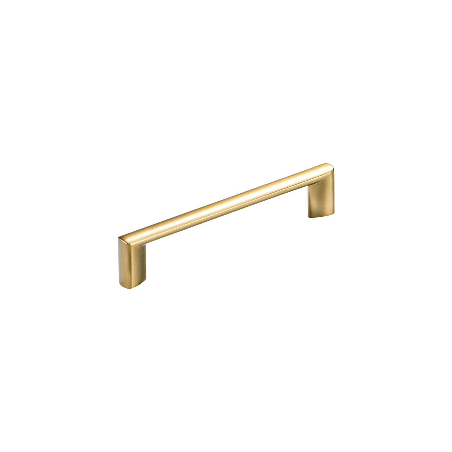 Momo Barra D Handle 128mm in Brushed Matt Brass