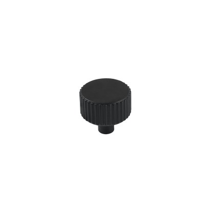 Momo Barrington Round Knob 32mm in Matt Black