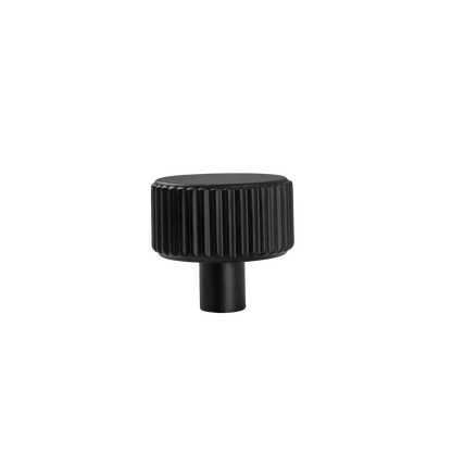 Momo Barrington Round Knob 32mm in Matt Black (1)