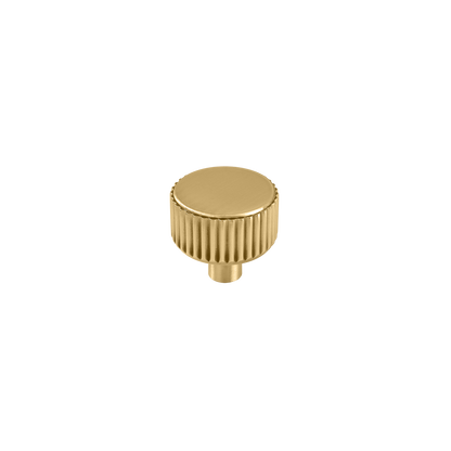 Momo Barrington Round Knob 32mm in Matt Brass