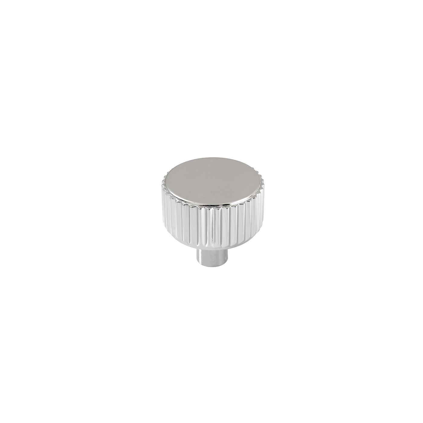 Momo Barrington Round Knob 32mm in Polished Nickel