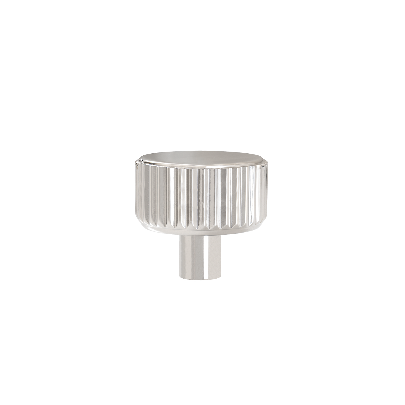 Momo Barrington Round Knob 32mm in Polished Nickel (1)