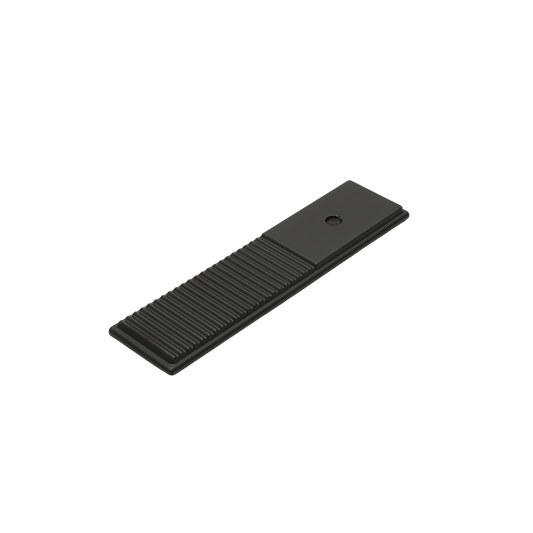 Momo Barrington Round Knob Backplate 32mm in Matt Black