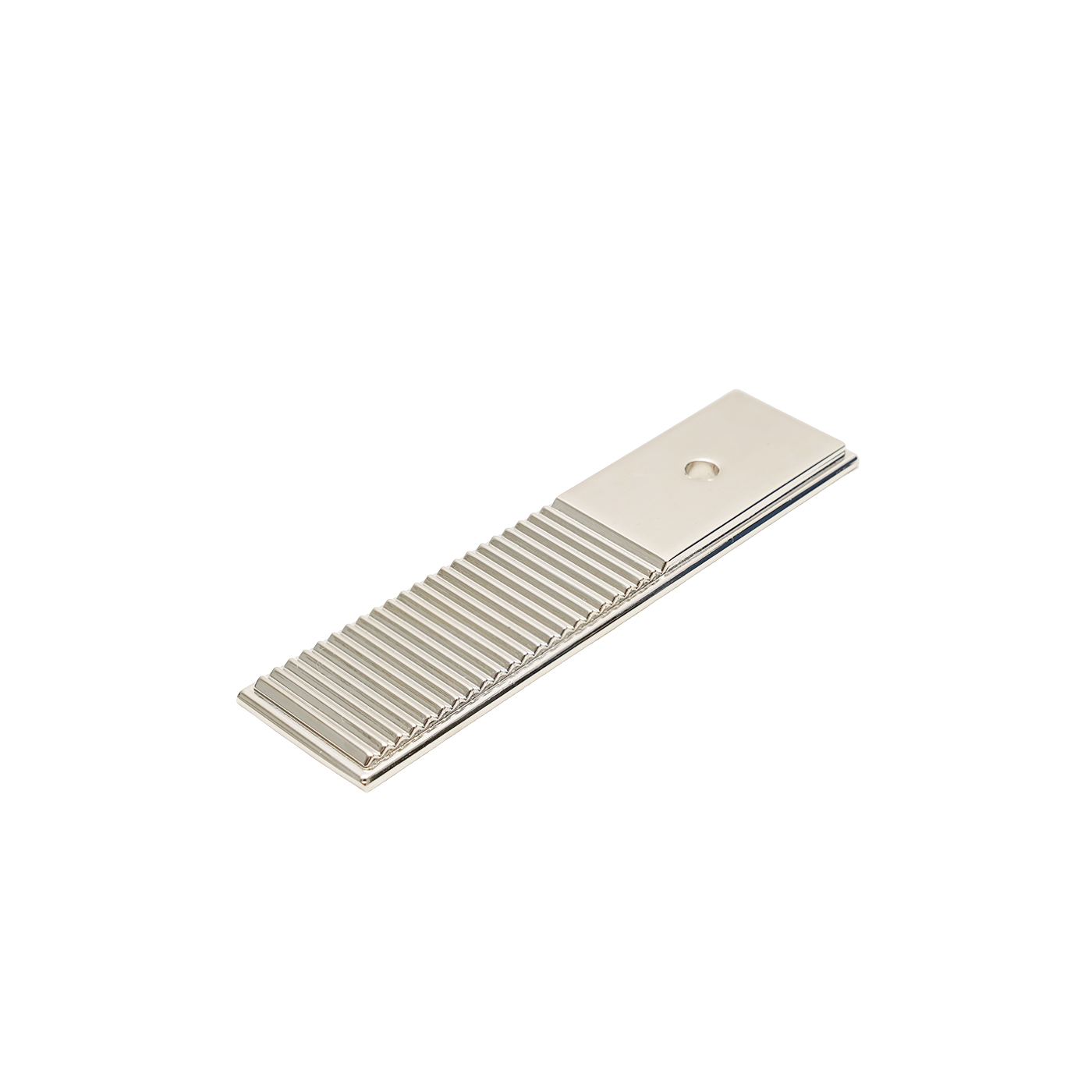 Momo Barrington Round Knob Backplate 32mm in Polished Nickel