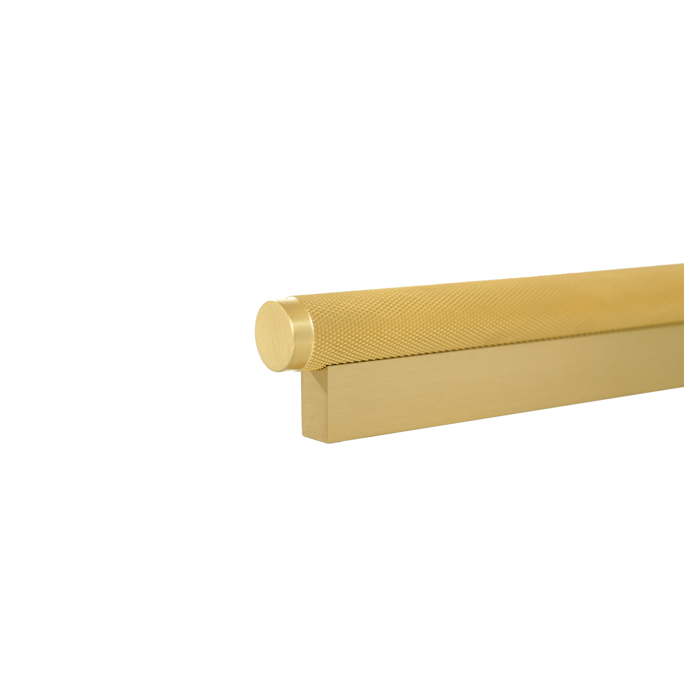 Momo Brighton Pull Handle 160mm in Brushed Satin Brass (2)
