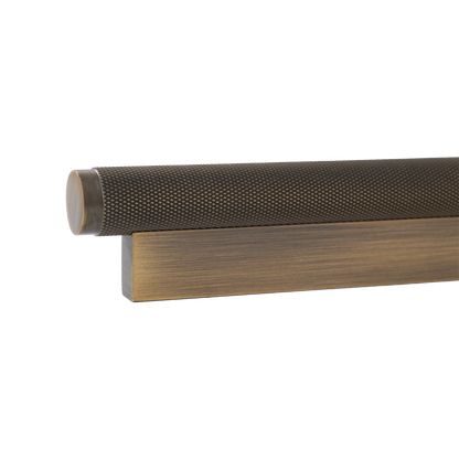 Momo Brighton Pull Handle 320mm in Dark Brushed Brass (2)
