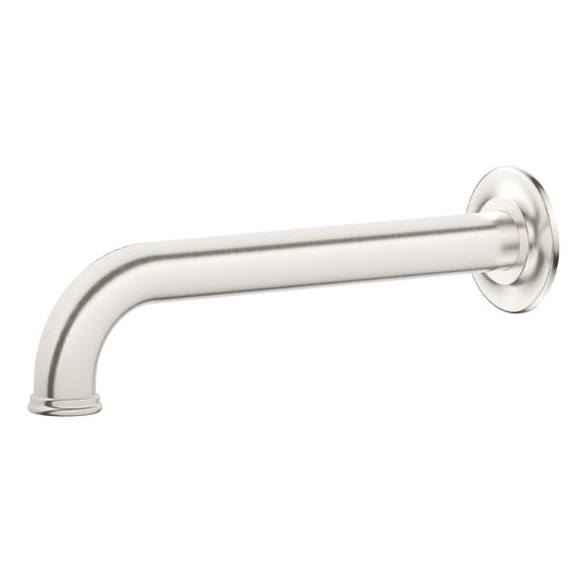 Bella Vista Mica Heritage Bath/Basin Spout 160mm Brushed Nickel