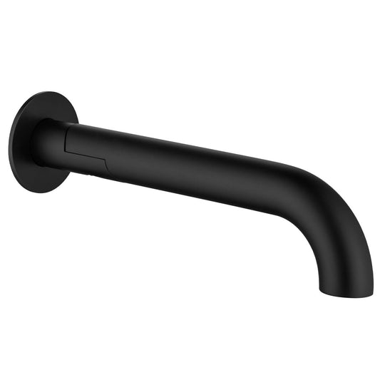 Bella Vista Mica Curved Swivel Bath Black