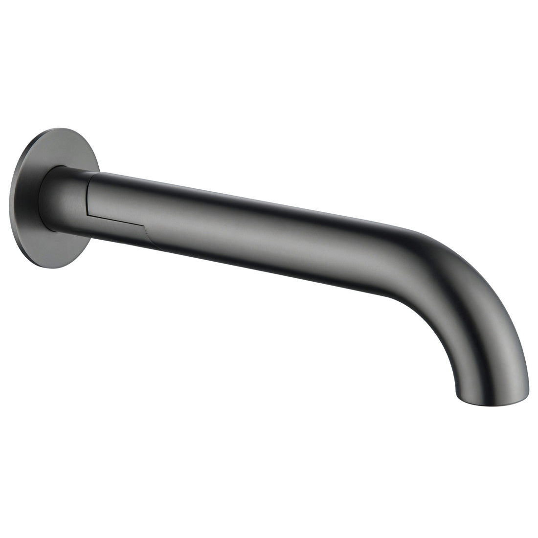 Bella Vista Mica Curved Swivel Bath Gunmetal
