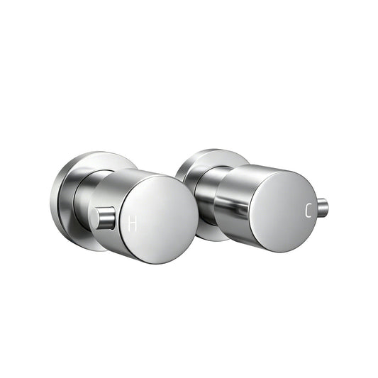 LUCID PIN Brushed Nickel Wall Tap