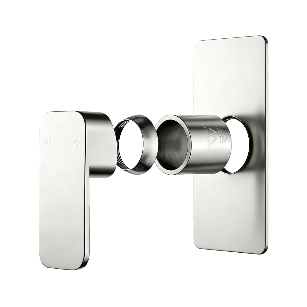 IVANO Series Brushed Nickel Wall Mixer Trim Kit (match CLPM)