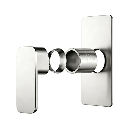 IVANO Series Brushed Nickel Wall Mixer Trim Kit (match CLPM)