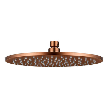 250mm Brushed Copper Shower Head