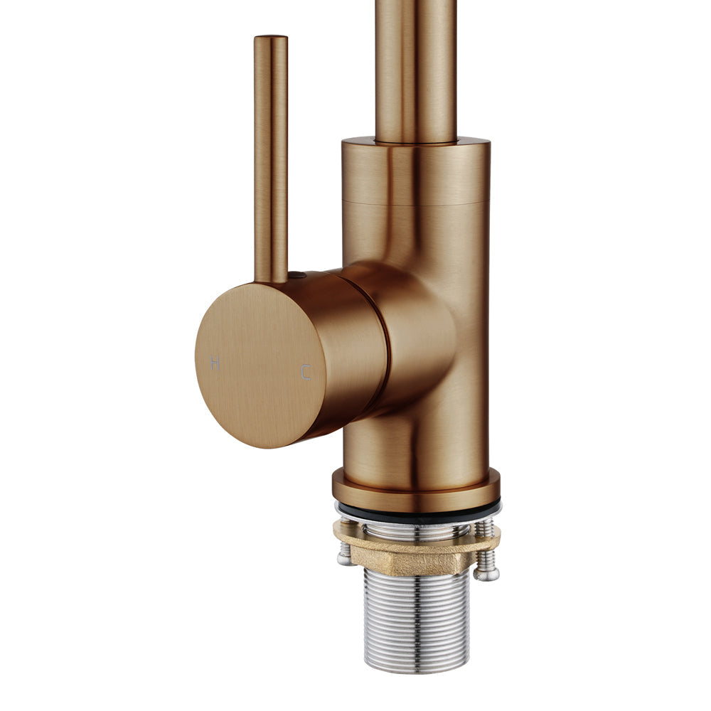 Brushed Copper Kitchen Mixer