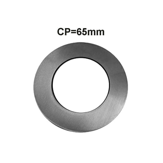 Gun Metal Grey Round Cover Plate 65mm