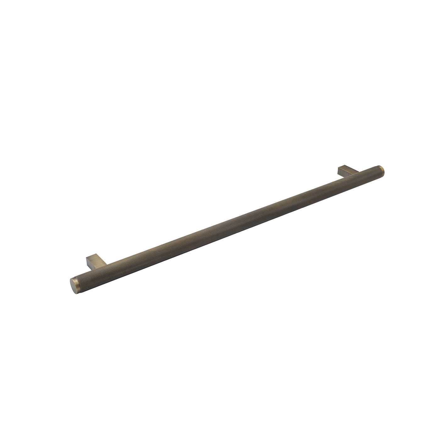 Momo Bellevue Knurled Appliance Pull Solid Brass 416mm in Dark Brushed Brass (1)