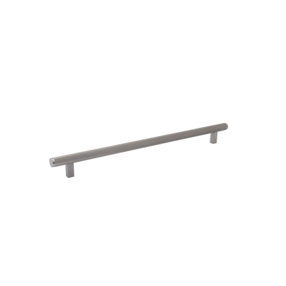 Momo Bellevue Knurled Appliance Pull Solid Brass 416mm in Dull Brushed Nickel