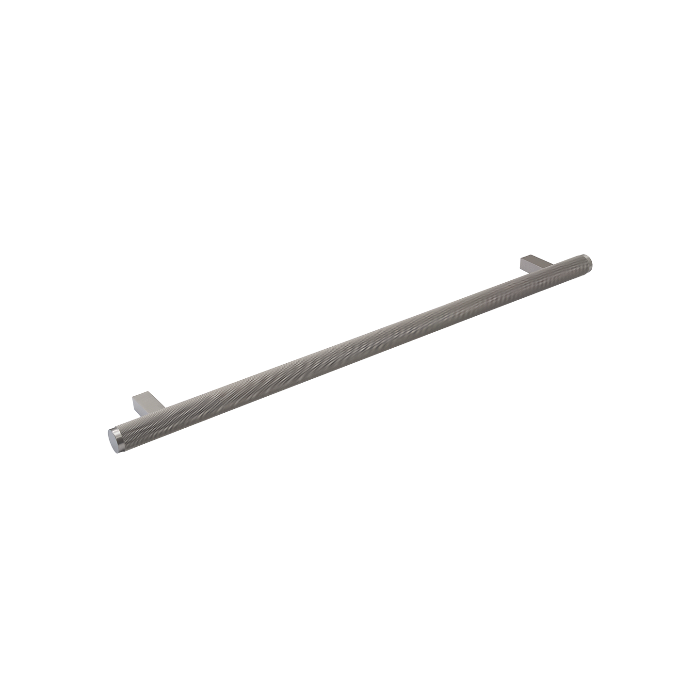 Momo Bellevue Knurled Appliance Pull Solid Brass 416mm in Dull Brushed Nickel (1)