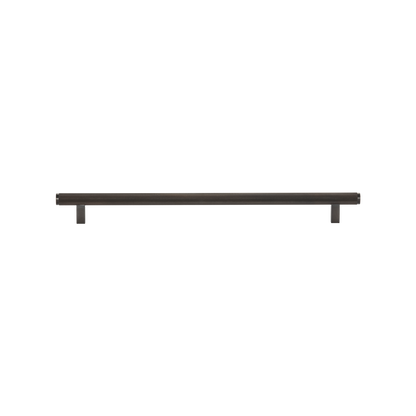 Momo Bellevue Knurled Appliance Pull Solid Brass 416mm in Dark Bronze (2)