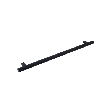Momo Bellevue Knurled Appliance Pull Solid Brass 416mm in Matt Black (1)