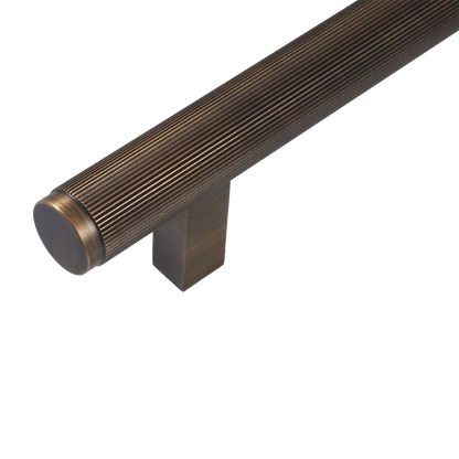 Momo Bellevue Lined Appliance Pull Solid Brass 416mm in Bronze (2)