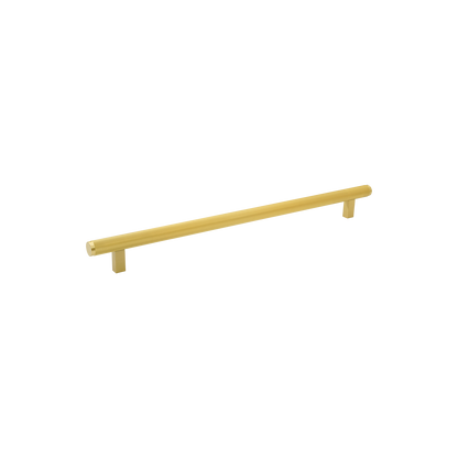 Momo Bellevue Lined Appliance Pull Solid Brass 416mm in Brushed Satin Brass