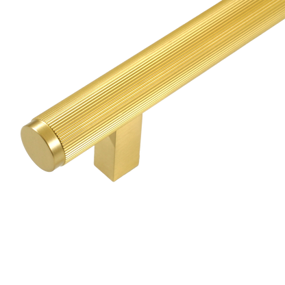 Momo Bellevue Lined Appliance Pull Solid Brass 416mm in Brushed Satin Brass (2)