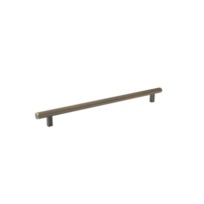 Momo Bellevue Lined Appliance Pull Solid Brass 416mm in Dark Brushed Brass