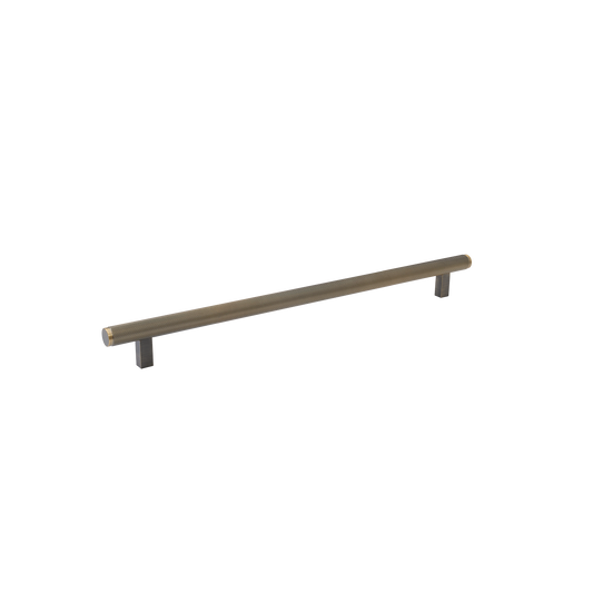 Momo Bellevue Lined Appliance Pull Solid Brass 416mm in Dark Brushed Brass