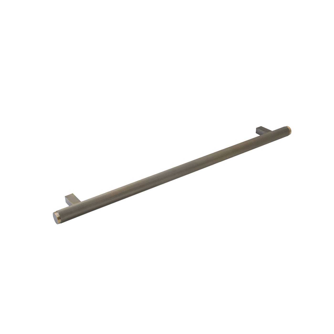 Momo Bellevue Lined Appliance Pull Solid Brass 416mm in Dark Brushed Brass (1)