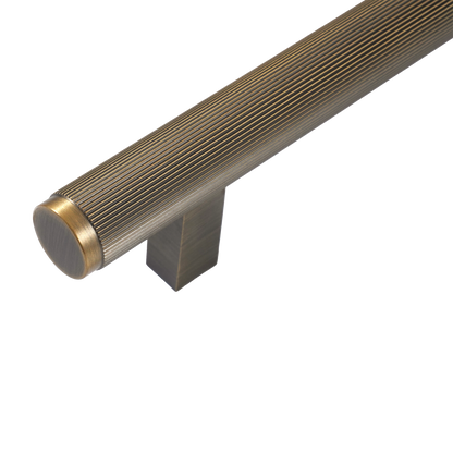 Momo Bellevue Lined Appliance Pull Solid Brass 416mm in Dark Brushed Brass (2)
