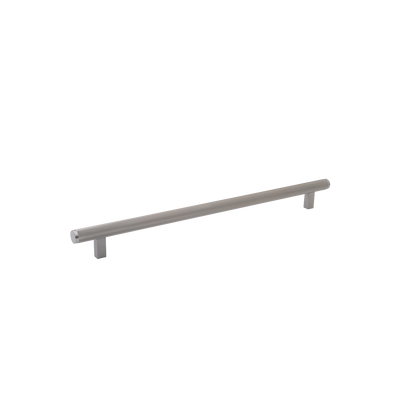 Momo Bellevue Lined Appliance Pull Solid Brass 416mm in Dull Brushed Nickel