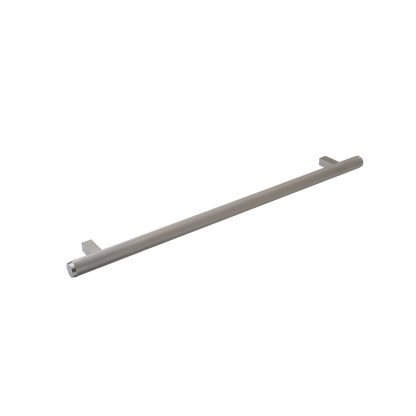 Momo Bellevue Lined Appliance Pull Solid Brass 416mm in Dull Brushed Nickel (1)