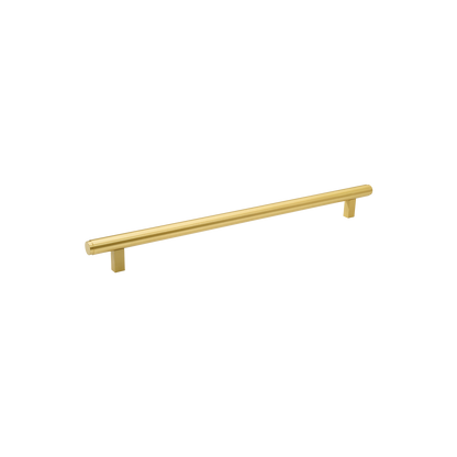 Momo Bellevue Plain Appliance Pull Solid Brass 416mm in Brushed Satin Brass